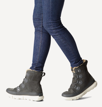 Ботинки EXPLORER II JOAN FAUX FUR WP Ws (EU 38 USw 7 СМ 23.6-23.9; grill/fawn)